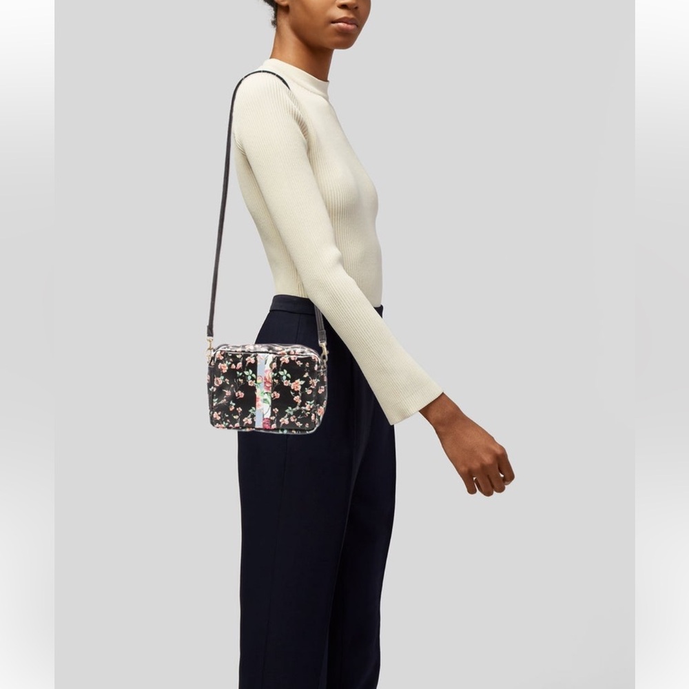 Clare V. Floral Midi Sac